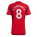 Billige Manchester United Bruno Fernandes #8 Hjemmebane Fodboldtrøjer 2023-24 Kortærmet